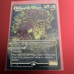 Brokkos, Apex of Forever (Showcase) #299 (NM) Ikoria IKO Magic MTG - Image 1