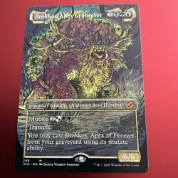 Brokkos, Apex of Forever (Showcase) #299 (NM) Ikoria IKO Magic MTG - Image 2