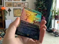 MTG Magic the Gathering: Final Fantasy Traveling Chocobo Borderless Foil M 0406 - Image 3