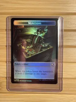 Robot Munitions Double-Sided Token Edge of Eternities Foil - Image 2