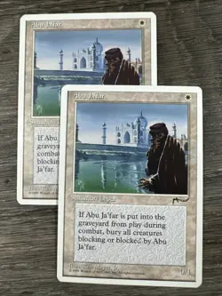 X2 - Abu Jafar - VLP #1 Uncommon Chronicles Magic the Gathering MTG - Image 1