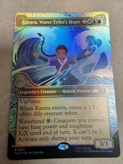 Katara, Water Tribe's Hope - #351 Foil (Showcase) Avatar - Mtg - Image 1