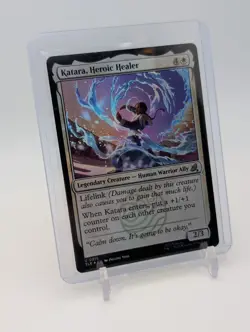MTG - Katara, Heroic Healer (0215) - FOIL Uncommon #215 - Avatar: TLA (TLE) NM - Image 1