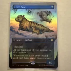 Tiger-Seal 0318 TLA Extended Art Foil MTG Avatar: The Last Airbender NM/M - Image 1