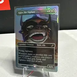 MTG Appa, the Vigilant (Borderless Foil) Avatar Eternal-Legal 62 NM - Image 2