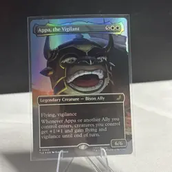 MTG Appa, the Vigilant (Borderless Foil) Avatar Eternal-Legal 62 NM - Image 3
