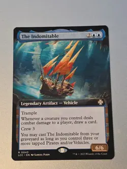 The Indomitable (Extended Art) Commander: the Lost Caverns of Ixalan Regular - Image 1