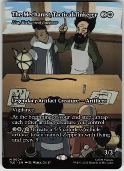 MTG The Mechanist, Tactical Tinkerer - Lita, Mechanical Engineer (Borderless) No - Image 1