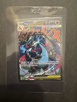 Pokemon TCG Phantasmal Flames UPC MEGA CHARIZARD X EX #23 PROMO - Image 2