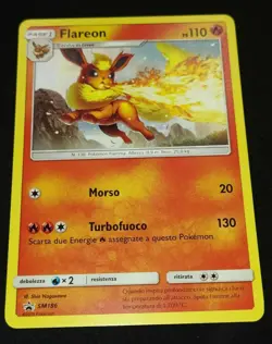 FLAREON - SM186 - PROMO - BLACK STAR - ITA - POKEMON - Image 1