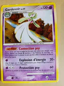 Carte Pokemon Gardevoir 8/127 Platine Francais Base Rare - Image 1