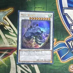 Yugioh! Mist Wurm HAC1-EN166 Ultra Rare 1st Edition NM - Image 1