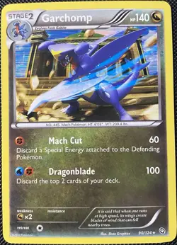 Garchomp 90/124 Dragons Exalted Holo - Pokemon Card - Image 1