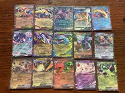 15 ALL ULTRA RARE Pokemon Cards Lot (Vs & ex) No Duplicates No Bulk Near Mint - Image 1
