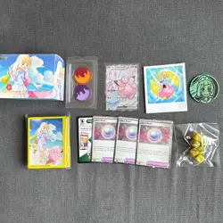 Pokemon TCG Lillie Premium Tournament Collection All Accessories + Pomo Cards! - Image 1
