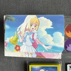 Pokemon TCG Lillie Premium Tournament Collection All Accessories + Pomo Cards! - Image 5