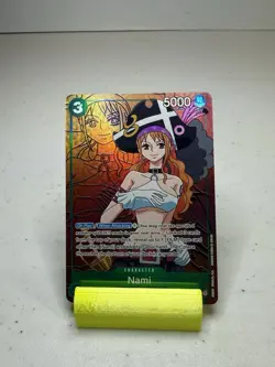 One Piece Card Game Nami Alt Art OP02-036 SR Paramount War English - Image 1