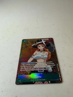 One Piece Card Game Nami Alt Art OP02-036 SR Paramount War English - Image 2