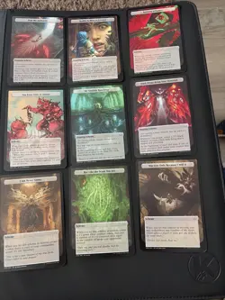 MTG Archenemy Jumbo Scheme Card Lot - 36 Oversized Cards - Near Complete Set - Image 3
