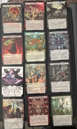 MTG Archenemy Jumbo Scheme Card Lot - 36 Oversized Cards - Near Complete Set - Image 4