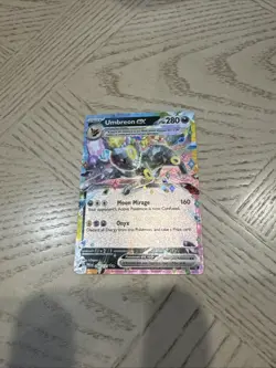 Pokemon TCG Umbreon EX 60/131 Double Rare Holo Card Prismatic Evolutions - Image 1