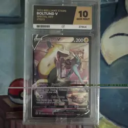Pokemon Card Boltund V TG13/TG30 Trainer Gallery Special Art Graded ACE 10 - Image 1