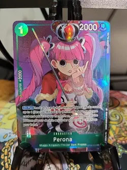 Perona (Illustration Box Vol.4) OP09-034 One Piece Promotion Cards Foil [Open] - Image 1