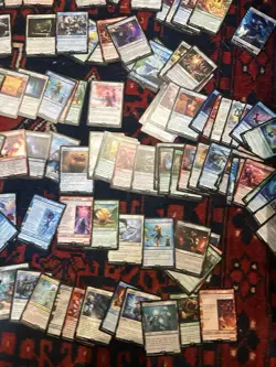 Final Fantasy MTG Chocobo Bundle Opened: 2 Promo Packs+Wheel+Bulk+Art Cards - Image 1