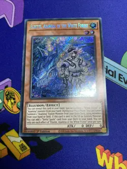 SUDA-EN008 Elzette, Azamina of the White Forest 1st Edition Yu-Gi-Oh Card - Image 1