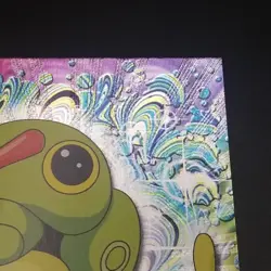 Caterpie #10 - TOPPS Black Logo - HOLO - TV SERIES 1 - POKEMON CARD - NM/M - Image 3