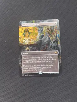 Enlightened Tutor MTG NM Borderless Dominaria Remastered - Image 1