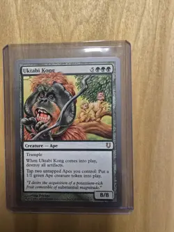Uktabi Kong - #115/140 (LP) Unhinged Magic MTG - Regular - Image 1