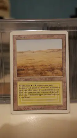 Savannah - Revised (3ED) 1994 - MTG Magic the Gathering - Rare DUAL LAND - Image 1