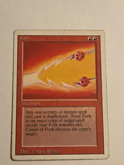 Fork X1 3ED MTG Revised HP SEE PICTURES - Image 1