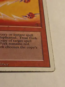 Fork X1 3ED MTG Revised HP SEE PICTURES - Image 3