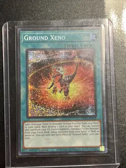 Yu-Gi-Oh! TCG Ground Xeno MP24-EN138 Prismatic Secret Rare 1st Edition - Image 1