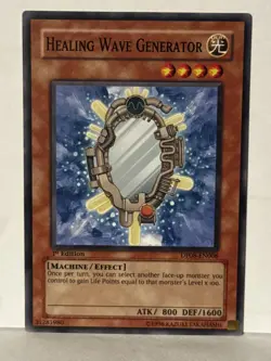 Healing Wave Generator Common DP08-EN008 1st Ed Yugioh NM - Image 1