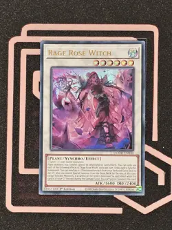 DOOD-EN040 Rage Rose Witch Ultra Rare 1st Ed YuGiOh - Image 1