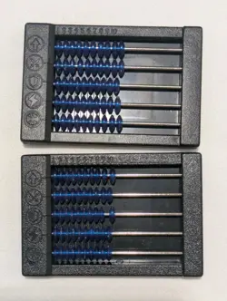 Set Of 2 Yugioh Crest Counter Dungeon Dice Monsters Kazuki Takahashi 1996 - Image 1