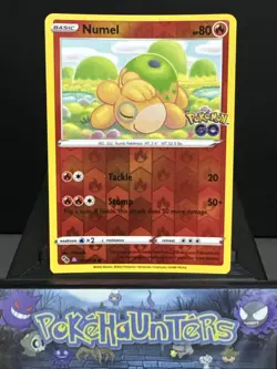 Pokemon Card Numel 013/078 Unpeeled Ditto Pokemon Go NM - Image 1