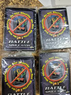 Lot of 4 Dragon Ball Z 55 Cards TCG CCG Battle Simulator Score 2001 World Games - Image 1
