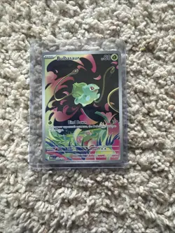Pokemon TCG Bulbasaur Holo Illustration Mega Evolution Card# 133/132 - Image 1