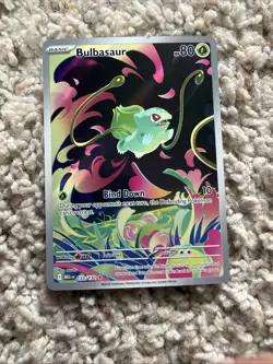 Pokemon TCG Bulbasaur Holo Illustration Mega Evolution Card# 133/132 - Image 3