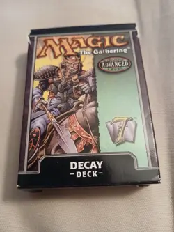 Magic the Gathering Decay preconstructed deck Box No Mtg 7th Edition Cards - Image 1