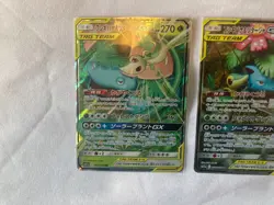 Pokemon Card Japanese Venusaur GX Holo Tag Team 3 Card Lot - Image 3