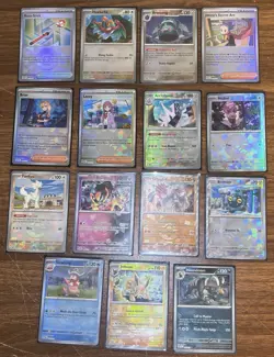 POKEMON TCG Prismatic Evolutions Lot Of 15 POKE BALL Reverse Holo Cards - Image 1
