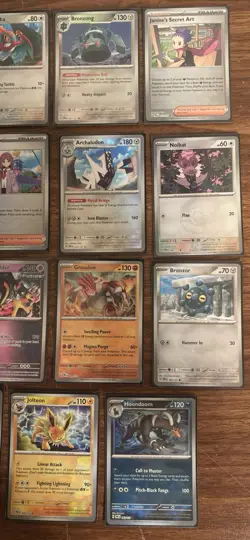 POKEMON TCG Prismatic Evolutions Lot Of 15 POKE BALL Reverse Holo Cards - Image 3