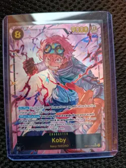 Koby OP11-119 SEC a Fist of Divine Speed One Piece Card English Version - Image 1
