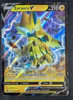 Zeraora V SWSH263 SWSH: Sword & Shield Promo Cards Holo - Image 1