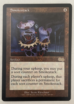 1x Smokestack Urza's Saga MTG Magic the Gathering NM - Image 1